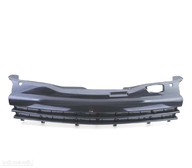 GRELHA FRONTAL SEM SÍMBOLO OPEL ASTRA H 04-07 ASTRA H SEDAN E HATCHBACK PRETA - 2