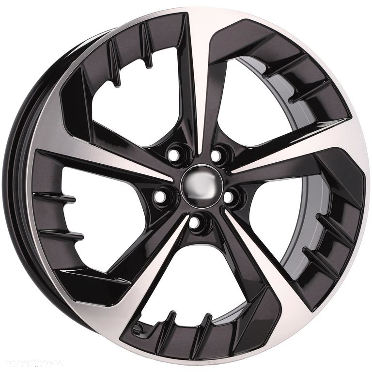 4x Felgi 17 m.in. do SEAT Arona Cordoba Ibiza Leon Toledo SKODA Fabia Kamiq VW Polo - B5943 - 7