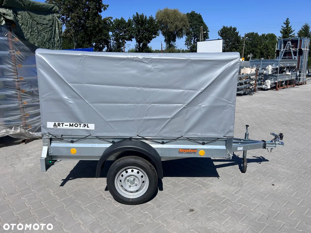 Neptun N7-202 PTD / PLANDEKA + STELAŻ 110cm / KOŁO PODPOROWE / DMC 750kg / DOSTAWA - 3