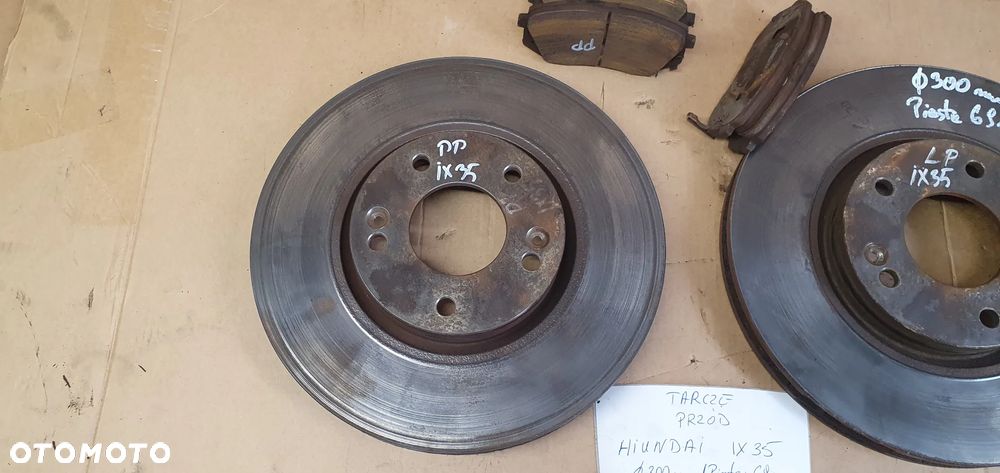 Tarcze hamulcowe przód przednie Hyundai ix35 1.7 CRDI - 2
