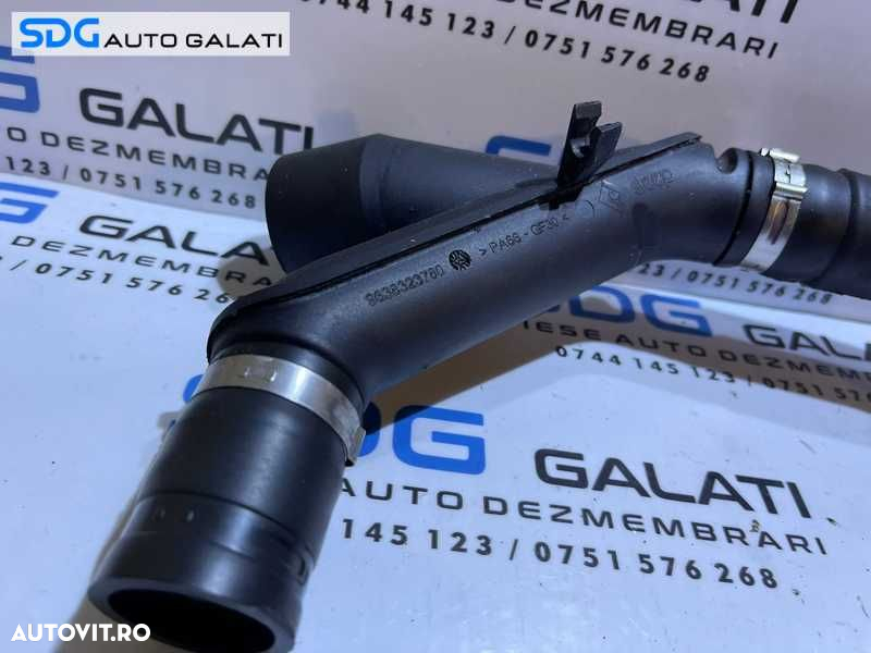 Tub Tubulatura Furtun Epurator Gaze Citroen C5 2.0 HDI 2001 - 2007 Cod 9638323780 - 4