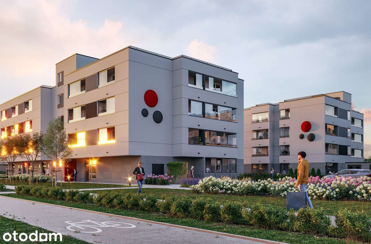 3-pokojowe mieszkanie 54m2 + loggia Bezpośrednio