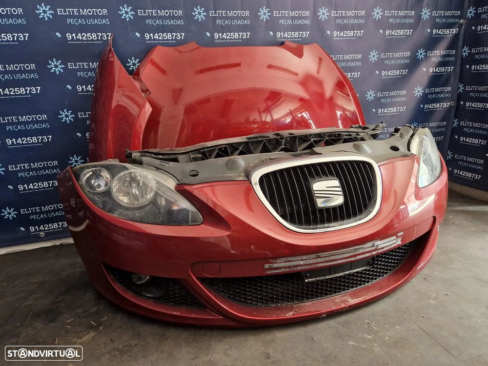 Frente completa usada SEAT LEON 1P TDI capot parachoques guardalamas oticas radiadores - 2