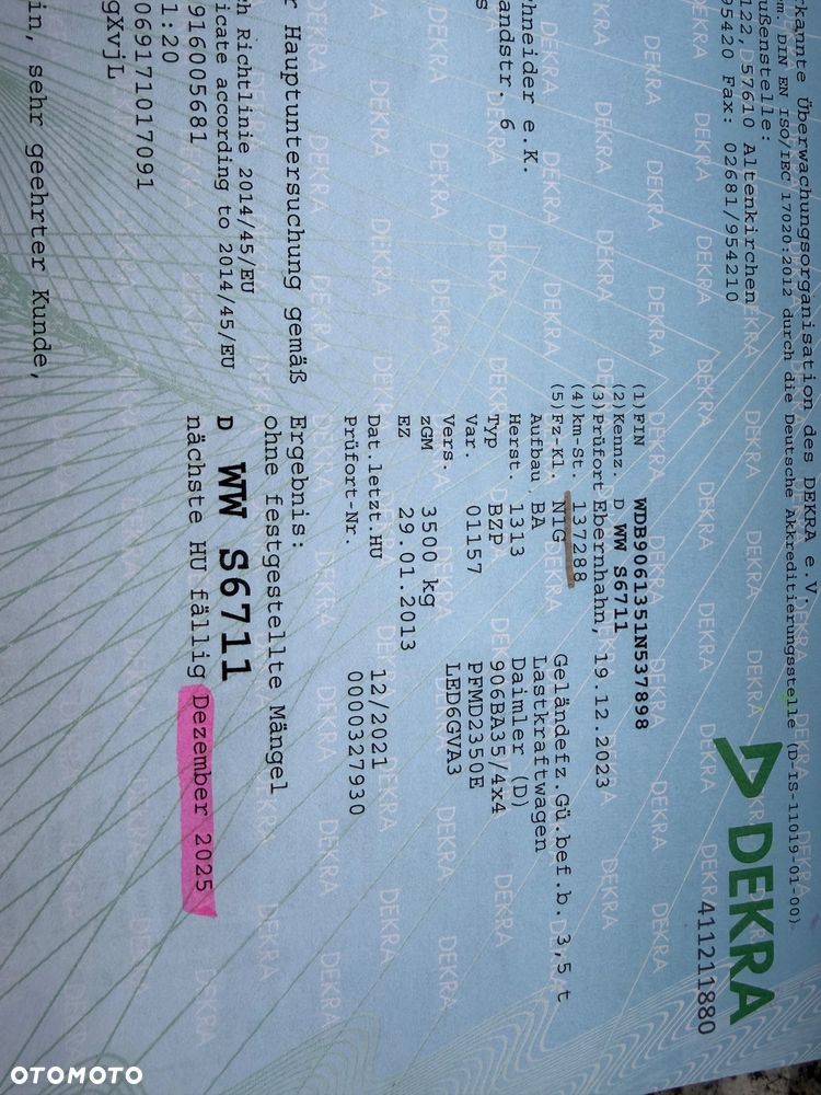 Mercedes-Benz Sprinter 316 CDI 4x4 - 12