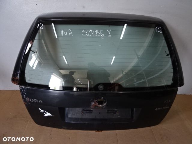 SZYBA KLAPY TYŁ TYLNA BAGAŻNIKA VW BORA KOMBI LAK: LC9Z NR12 - 1