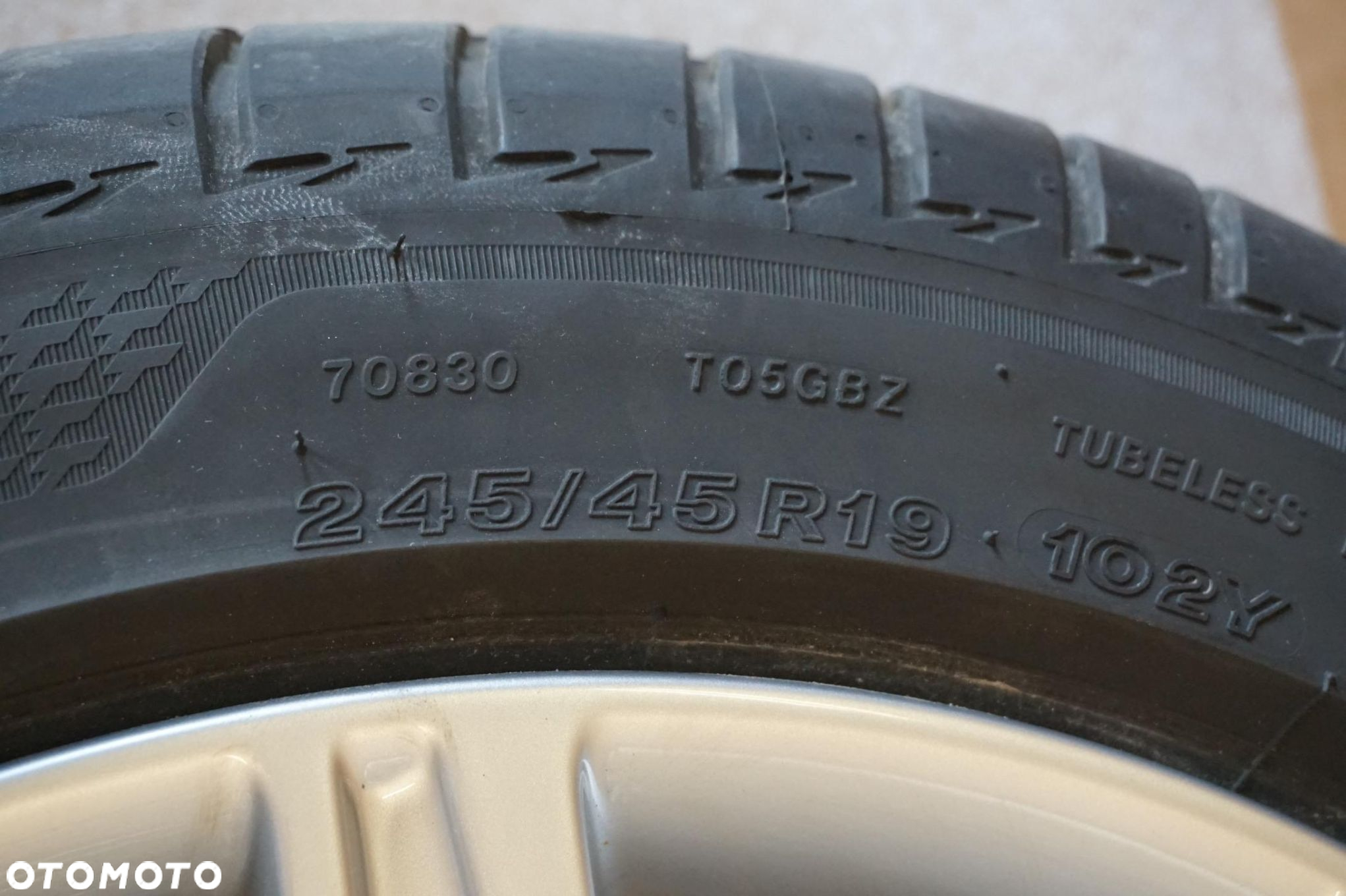 KOŁA ALUFELGI AUDI A6 C8 4K 4K0601025G 245/45R19 - 9