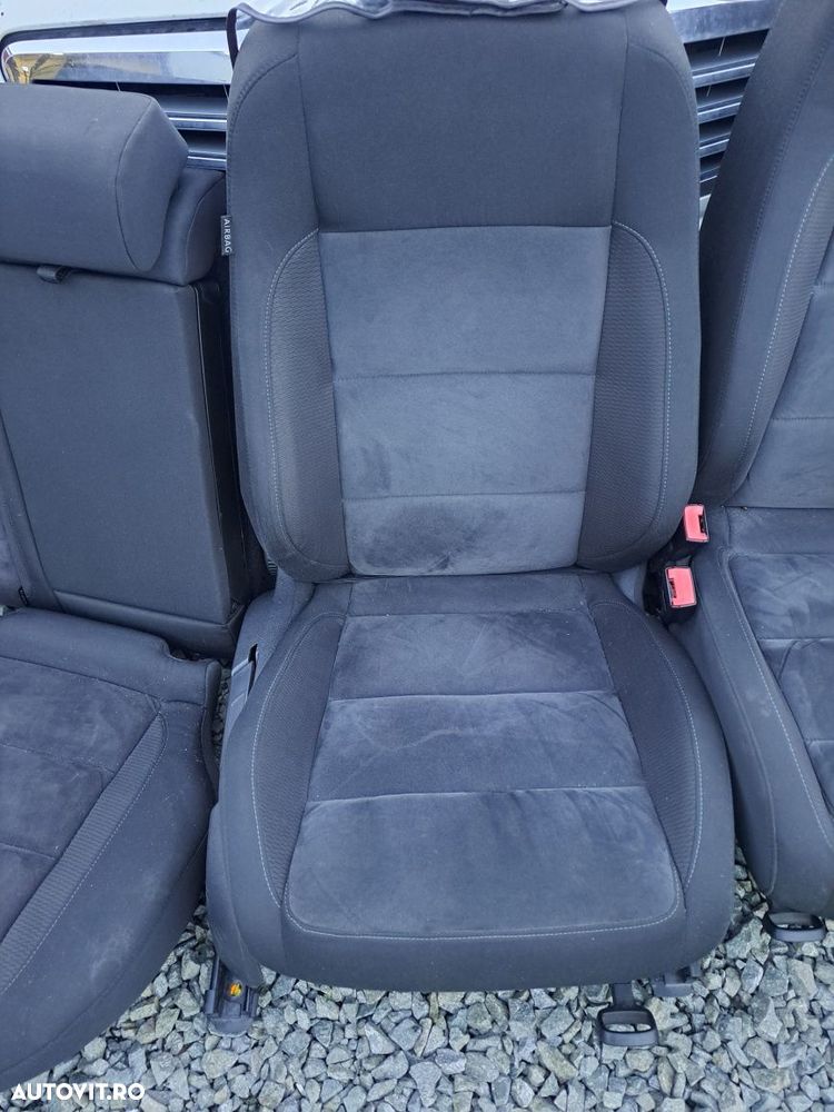 Vând interior alcantara+textil VW Golf 6 model break - 4