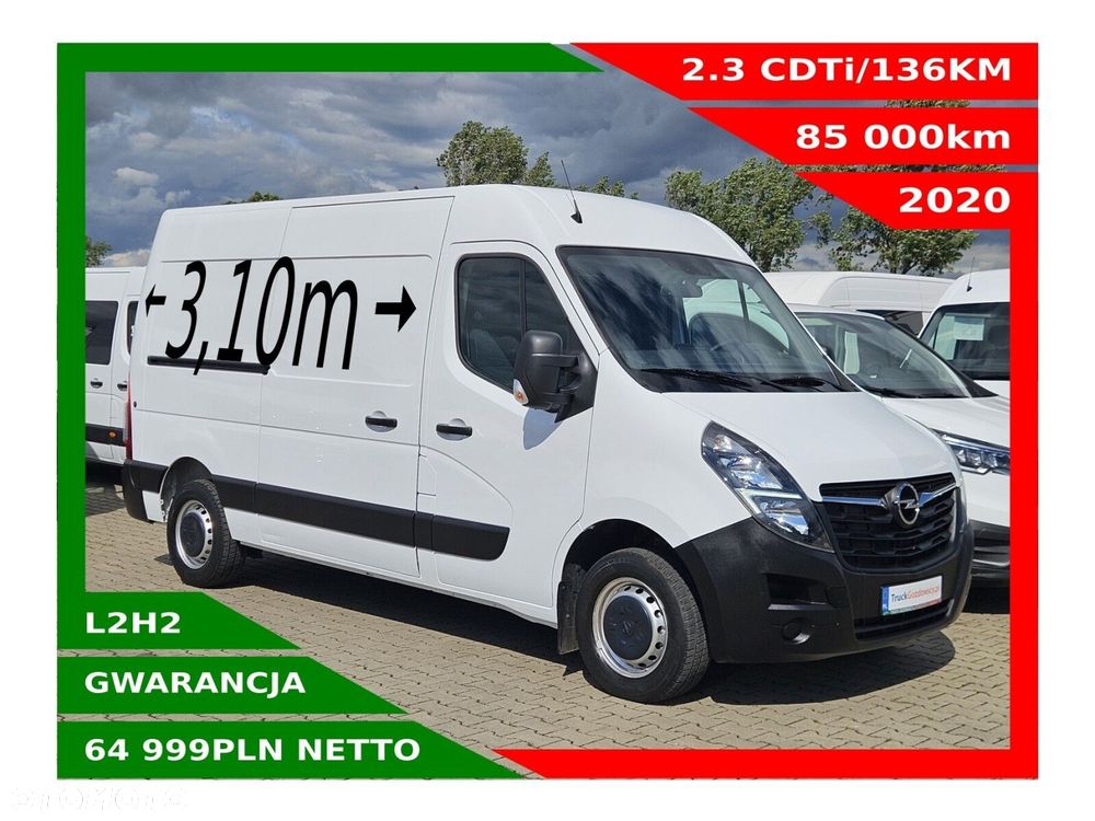 Opel movano L2H2 *64999zł Netto* 2.3 CDTi/136KM - 1