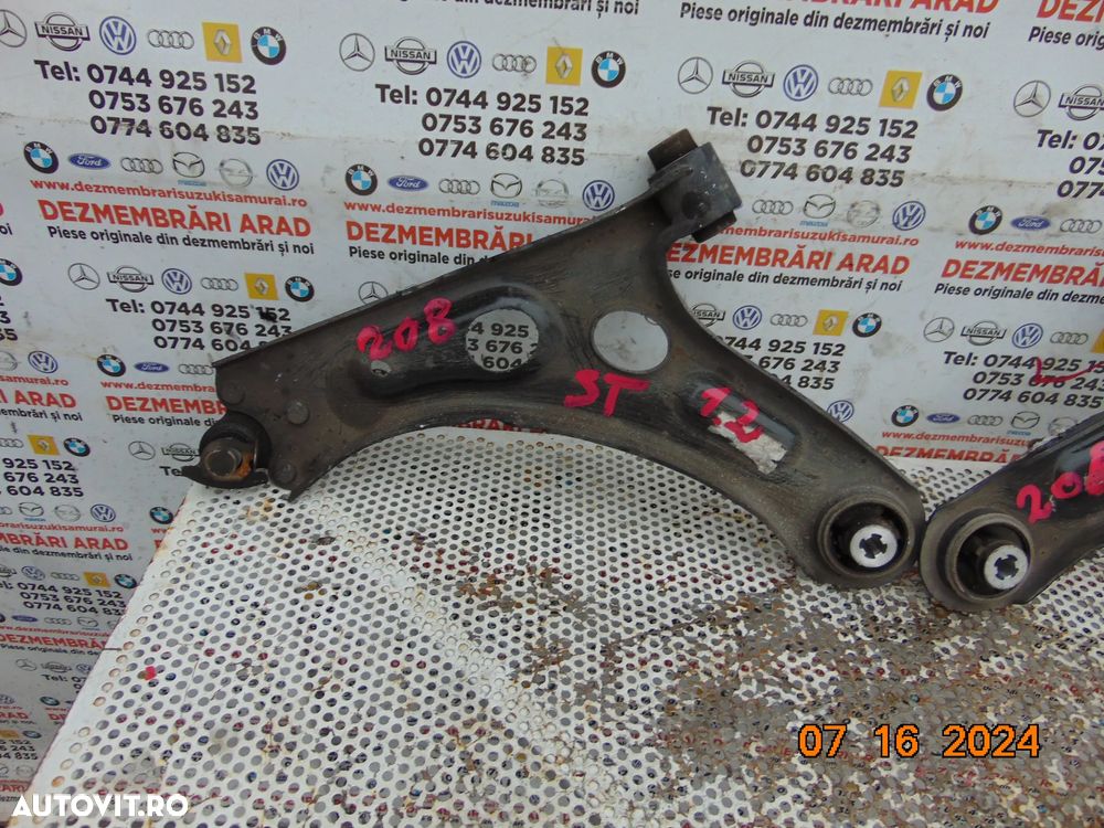 Bascula fata Peugeot 208 Opel corsa F dupa 2019 bascule fata stanga dreapta brat brate - 2