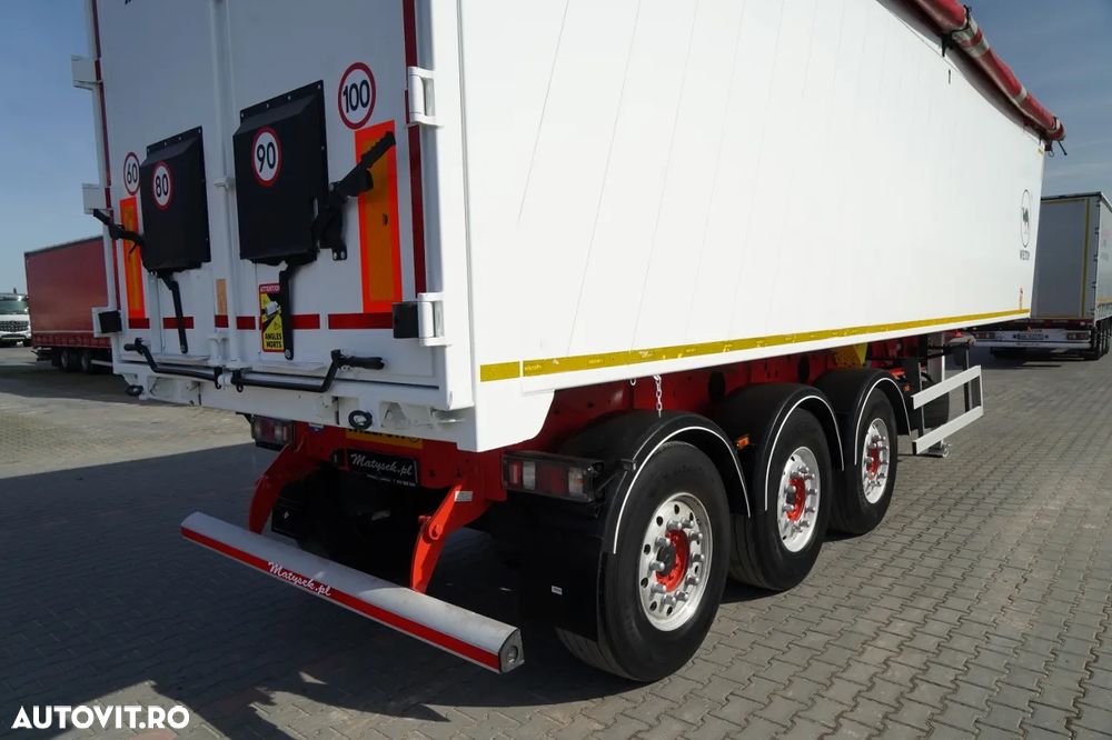 Wielton 55 M3 BASCULATOR / ALUMINIU / PUNȚĂ RIDICATĂ / PUNȚI SAF / JANTE DIN ALIAJ - 13