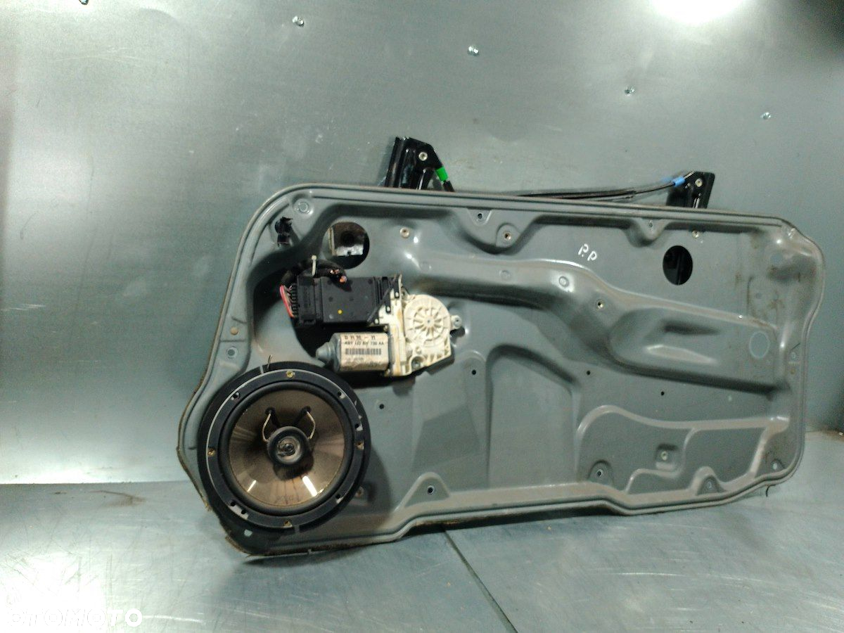 PODNOŚNIK SZYBY PRAWY PRZÓD ZE STELAŻEM VW GOLF IV 1J3837730AA  1J1959802D - 8