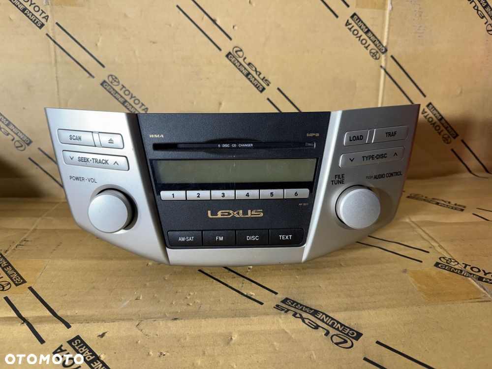 Radio Lexus RX300/ 330/ 350/ 400h 03-09r. Nr. 86120-0E030. - 1