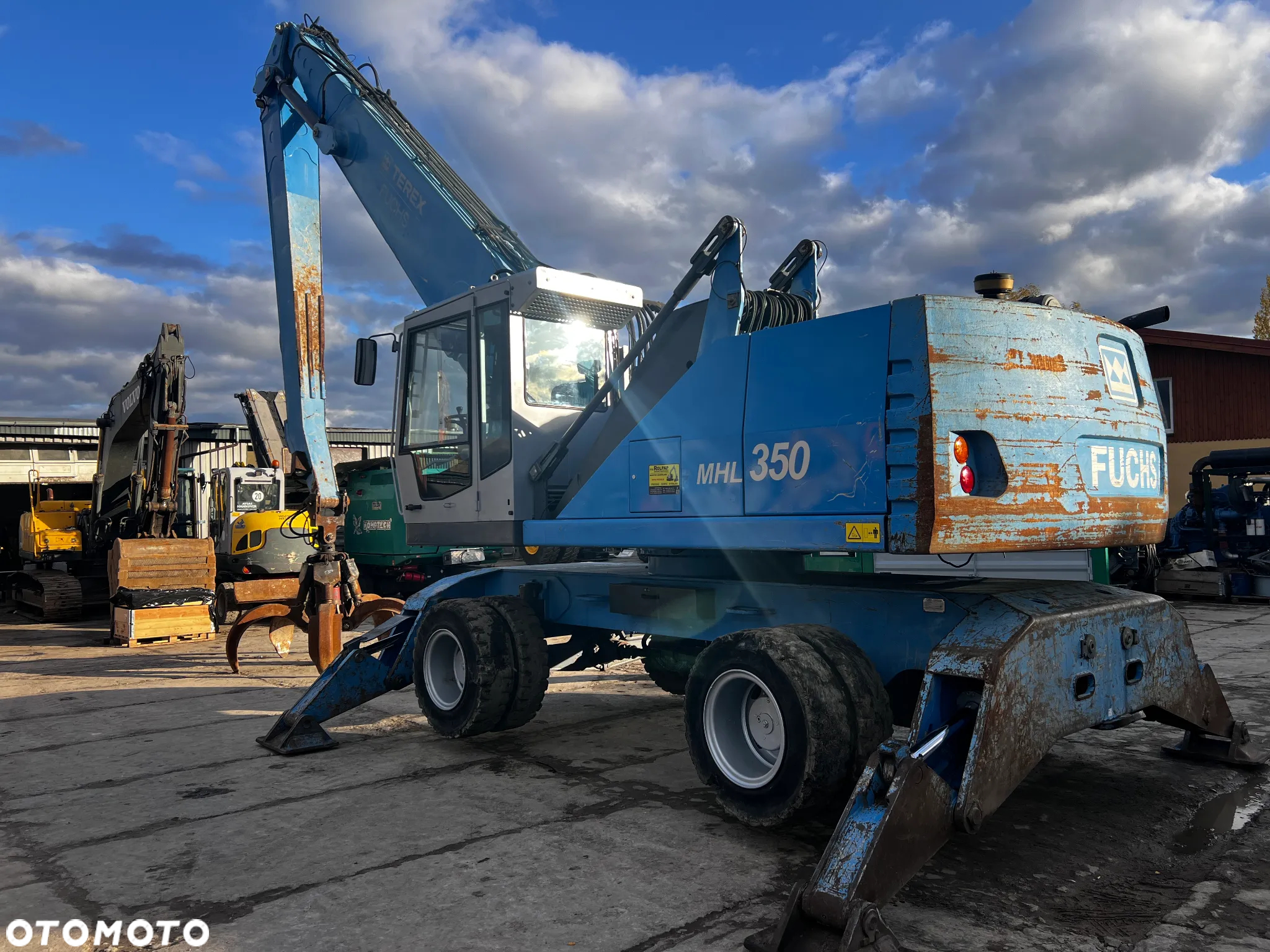 Fuchs MHL350D MHL 350 D + generator + chwytak - 3