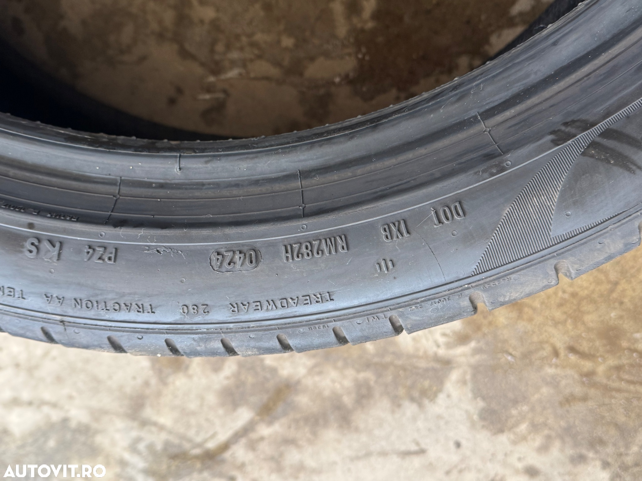 Vând 4 anvelope 255/40/21 Pirelli de vară ca noi - 9