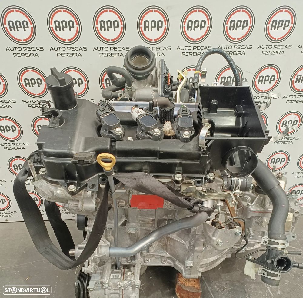 Motor Toyota Yaris de 2017, 1.0 , referência 1KR-FE , aproximadamente 38 000 KMS. - 1