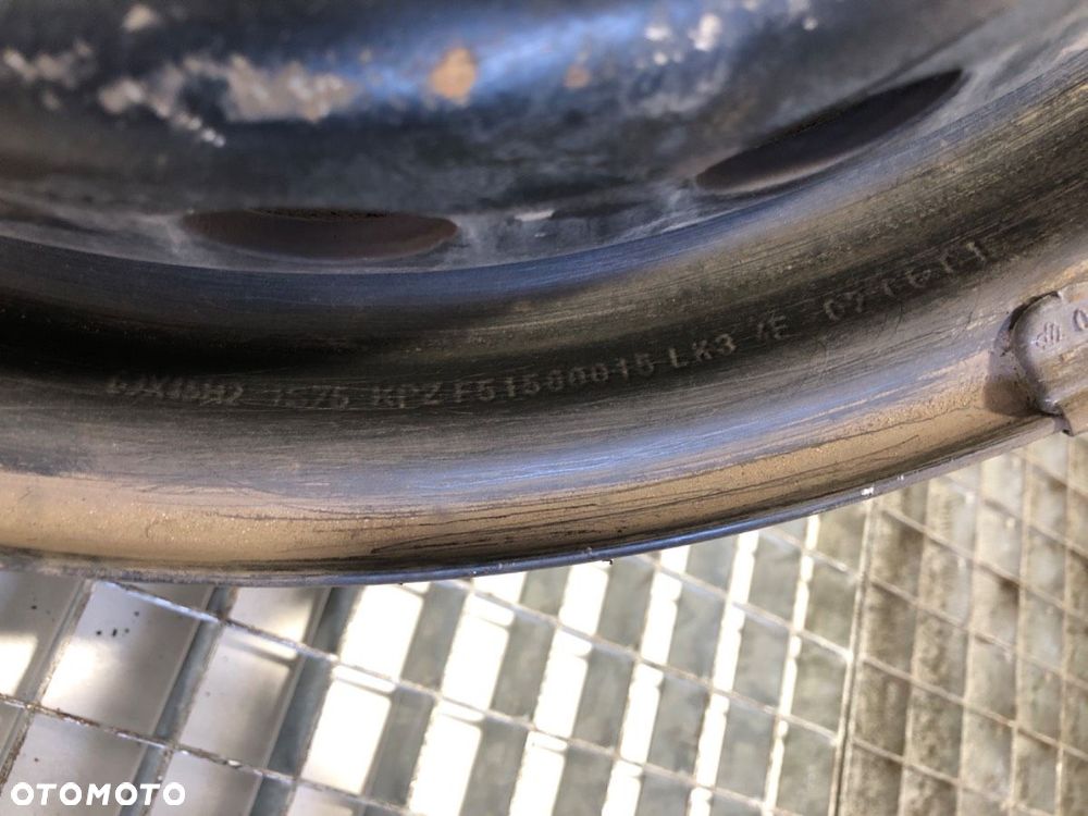 FELGA STALOWA 15 5X130 6J ET75  MERCEDES-BENZ SPRINTER 3-t Autobus (B903) 1995 - 2012  9034010802 - 3