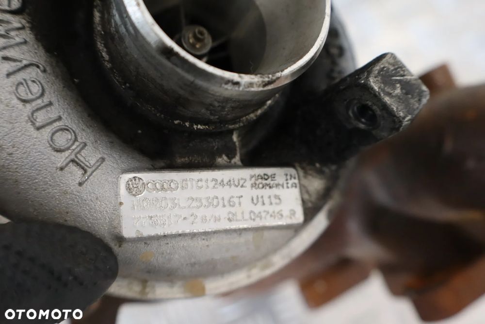 TURBOSPRĘŻARKA TURBINA TURBO VW GOLF VI CADDY SEAT LEON SKODA OCTAVIA III AUDI 1.6TDI HGR03L253016T 03L253016T V115 - 9