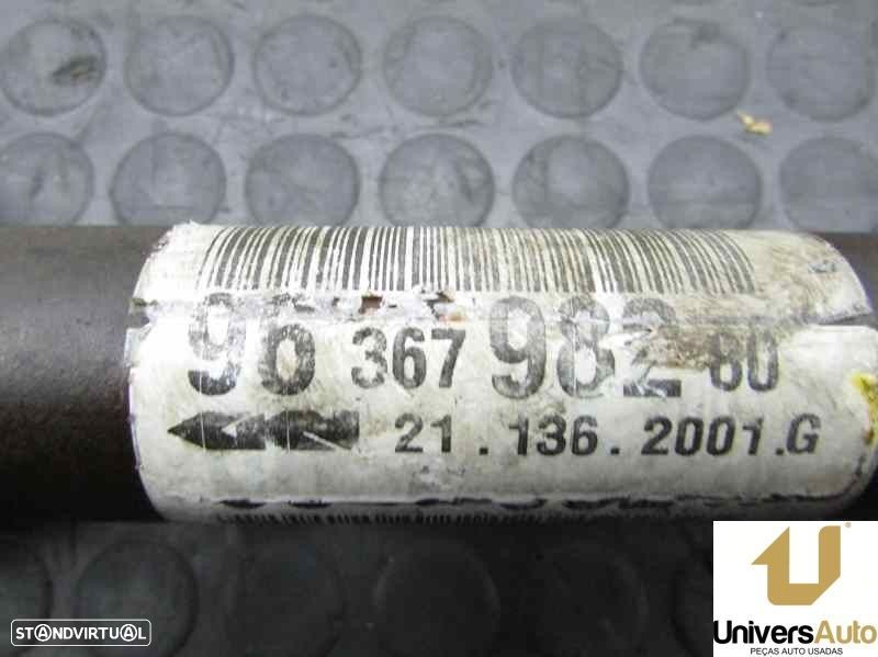 TRANSMISSÃO FRONTAL ESQUERDA PEUGEOT 206 FASTBACK 2001 -9636798280 - 4