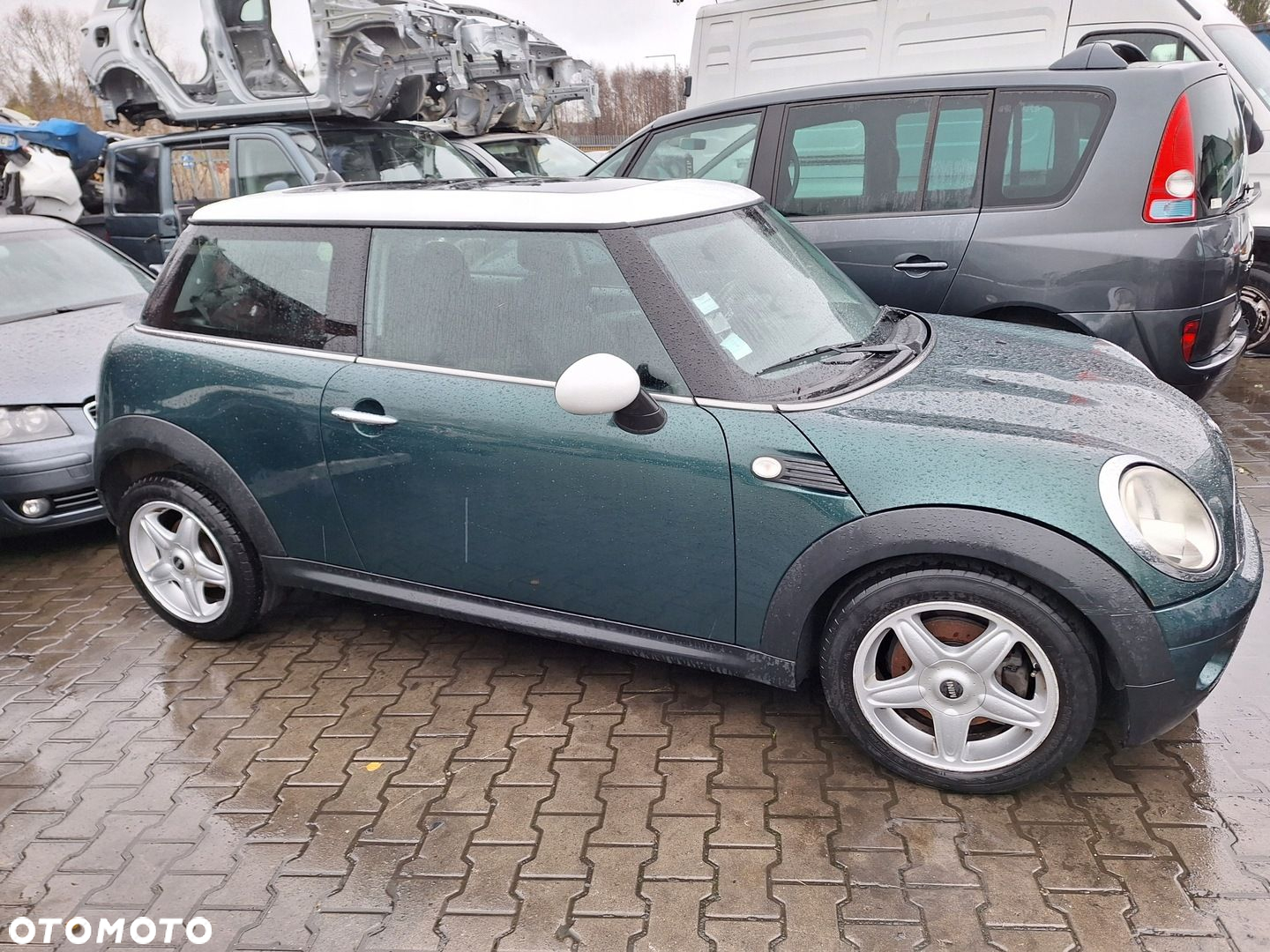 MINI ONE COOPER R56 R55 CLUBMAN ZDERZAK PRZÓD MASKA LAMPA BŁOTNIK A67 06-10 - 7