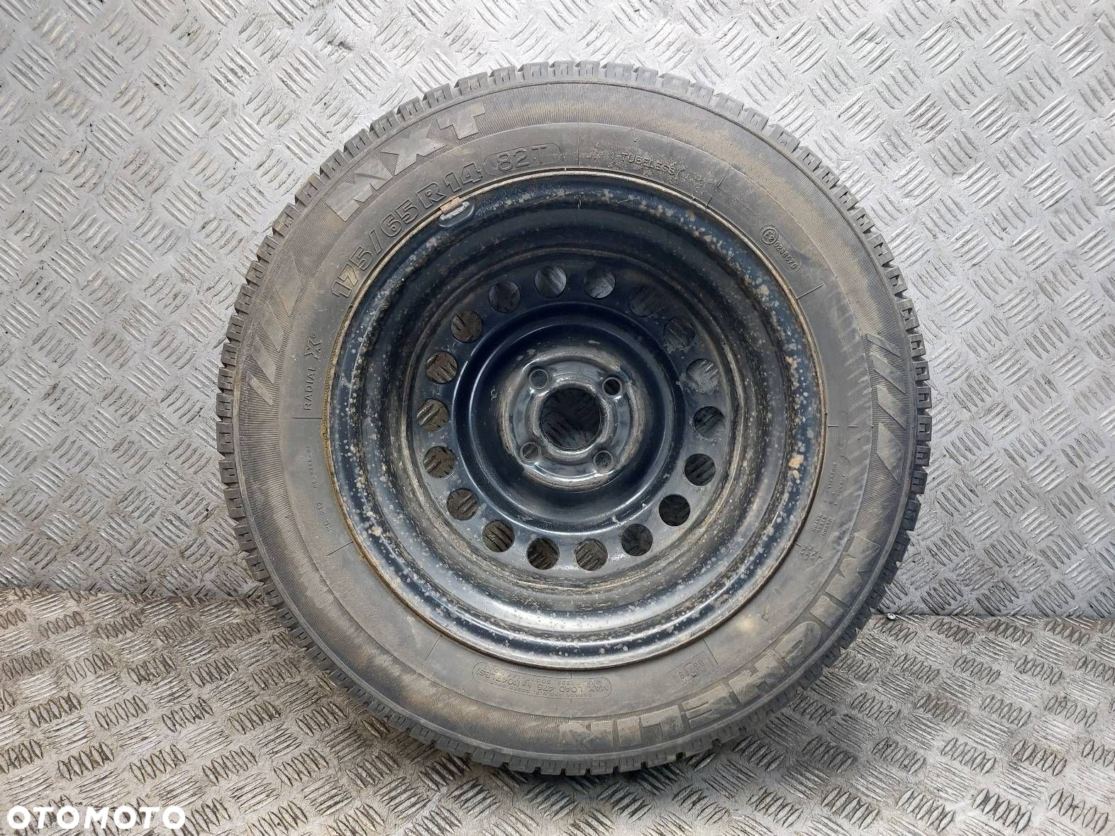 KOŁO OPONA FELGA ZAPAS 4X100 5,5Jx14 FI56,6 175/65R14 OPEL ASTRA F - 8