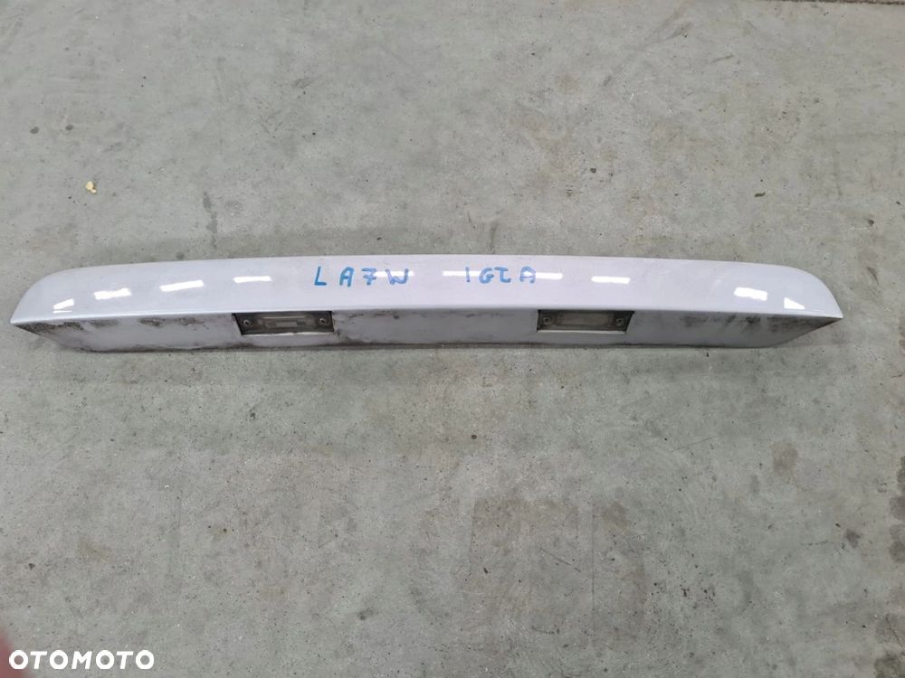 VW T5 listwa blenda oświetlenie tablicy klapy srebrna LA7W 7H0827329 - 2