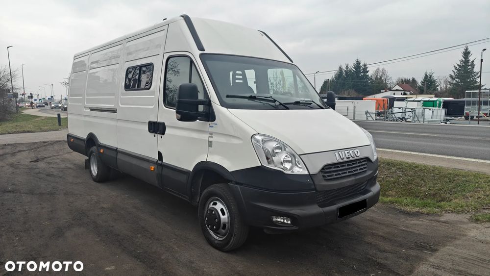 Iveco Daily  35C13 MAXI brygadówka 7 osób BLIŹNIAK KLIMA TEMPOMAT HAK - 3