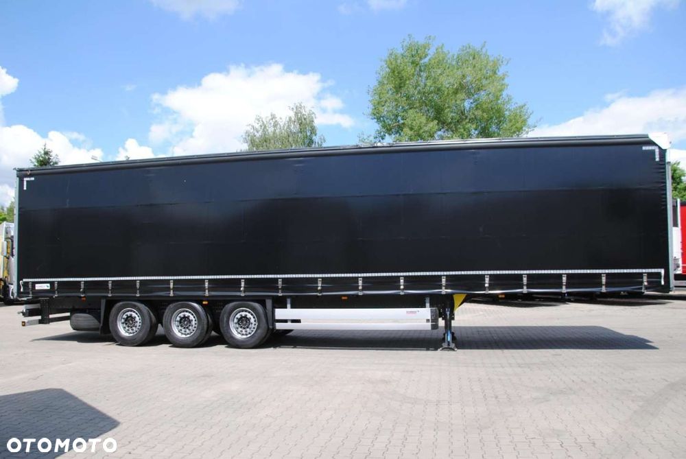 Schmitz Cargobull SCS kurtyna, podnoszona oś - 3