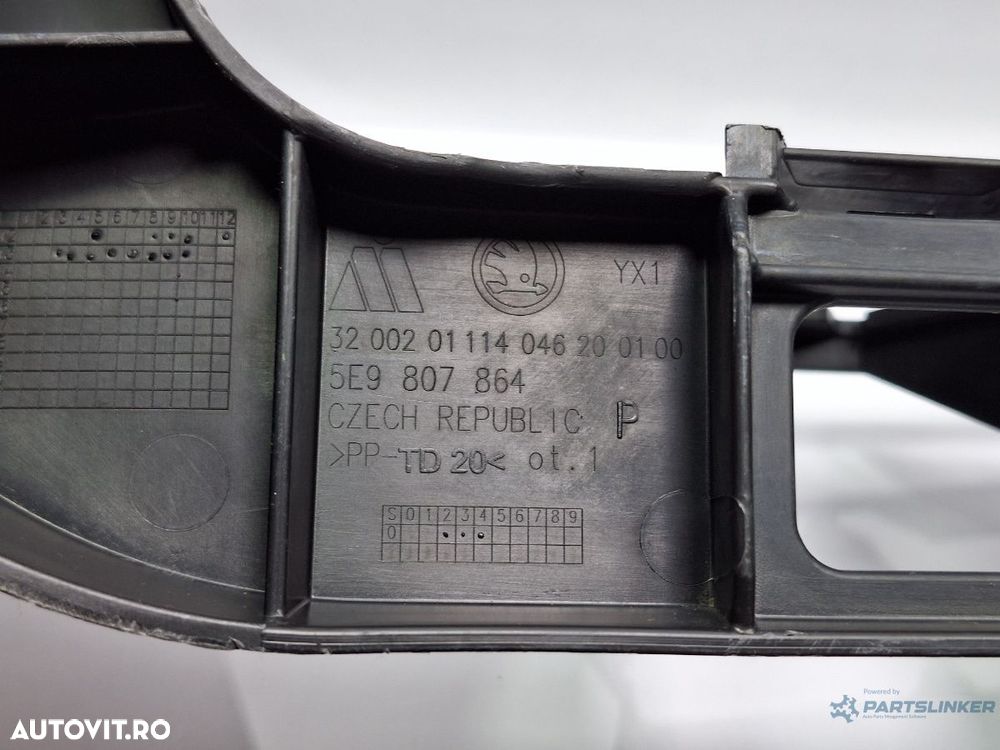 Suport bara de protectie spate SKODA OCTAVIA Combi 5E5 2012 - > TDI CKFC, CRMB, CYKA 5E9807864 , 5E9807863 - 4