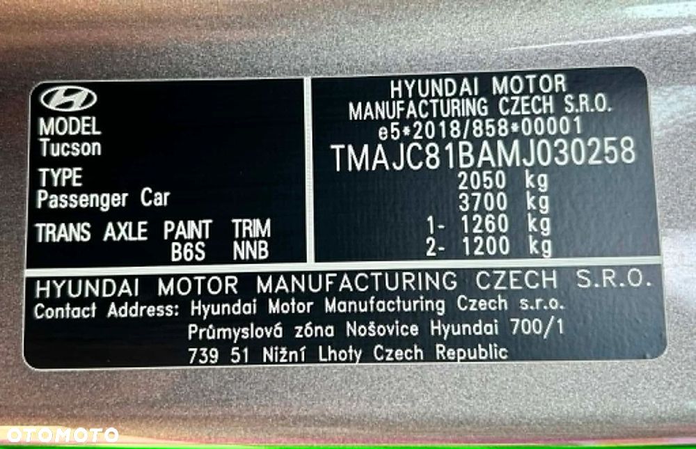 Hyundai Tucson 1.6 T-GDi Smart 2WD - 7