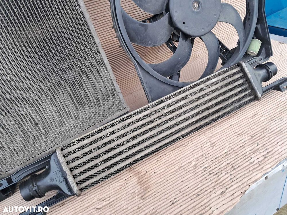 Opel Corsa D, radiator apa, intercooler, electroventilator GMV, 1,3 D - 4