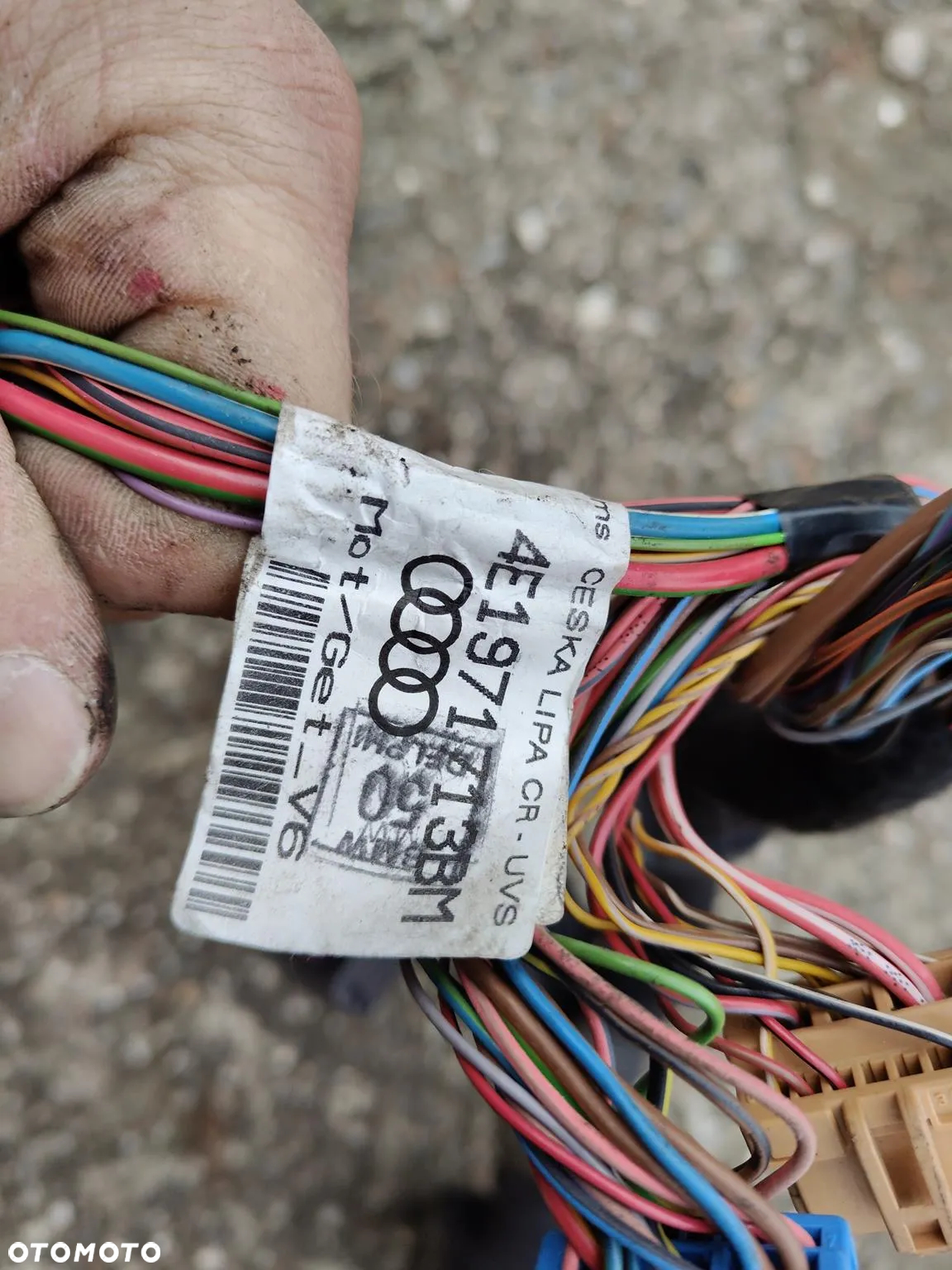 Audi A8 D3 3.2 fsi BPK Instalacja Elektryczna Silnika Wiązka Silnika - 14