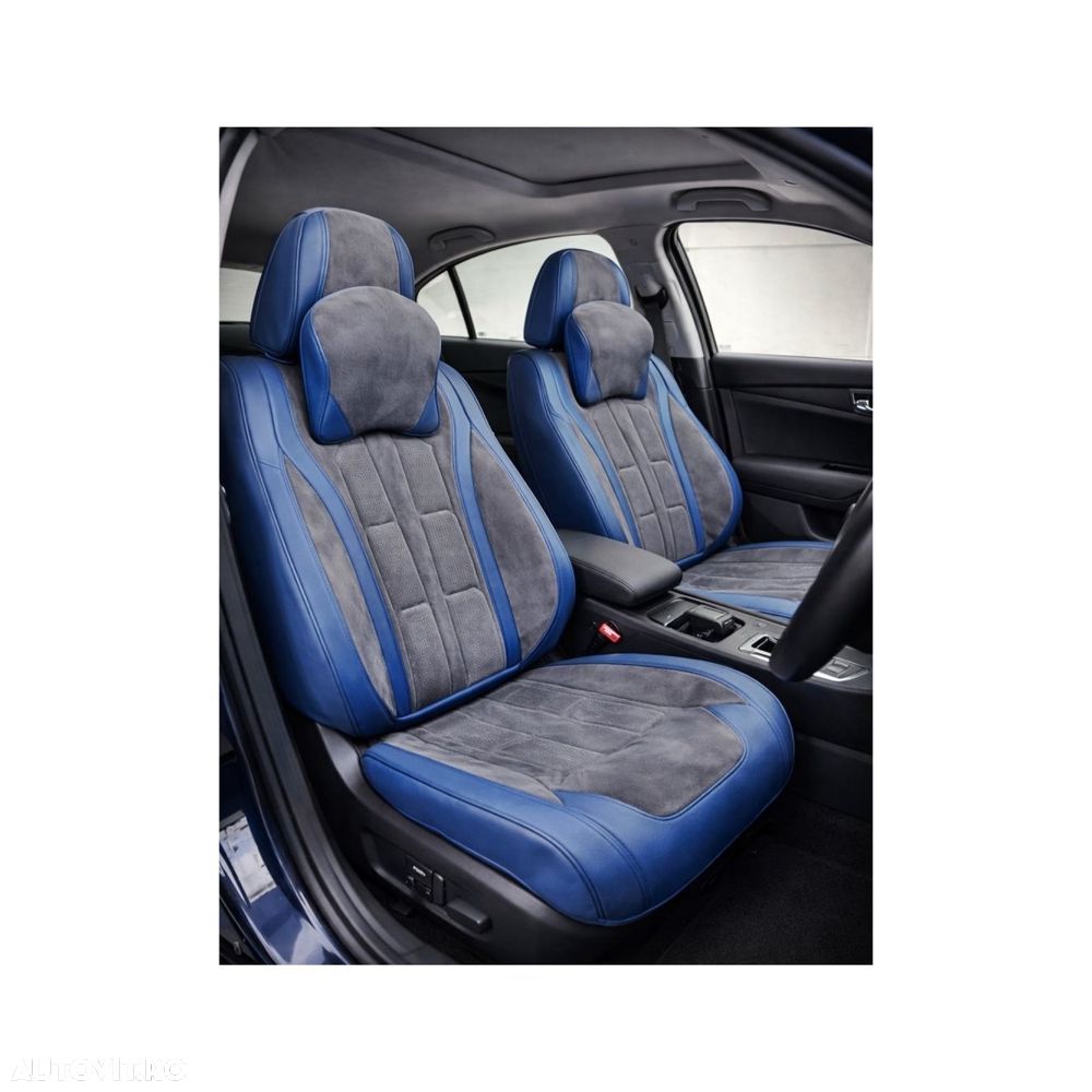Huse scaune auto universale fractionate 9D PREMIUM FATA SI SPATE - 5