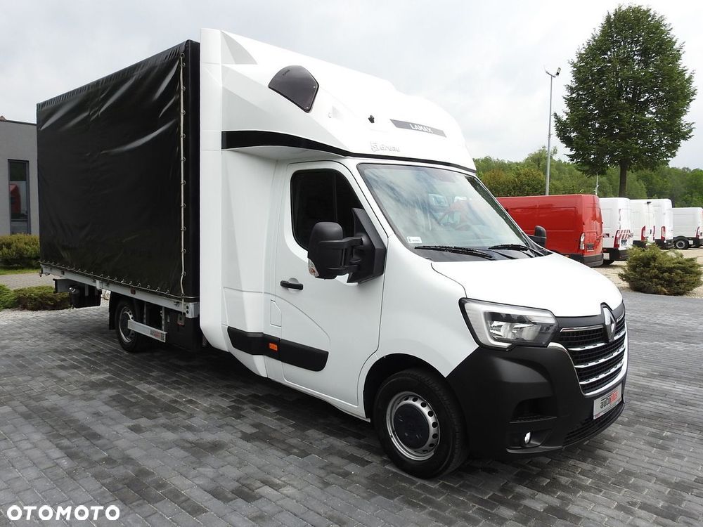 Renault MASTER PLANDEKA 10 PALET WEBASTO TEMPOMAT LEDY KLIMATYZACJA  165KM - 5