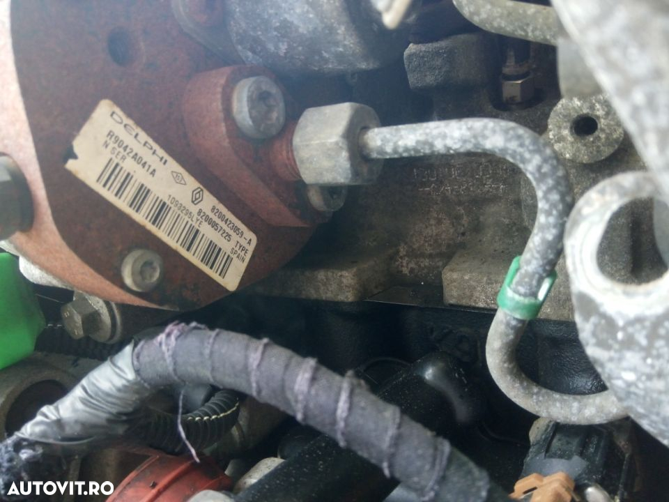 Motor 1.5 dci K9K792 Logan Sandero euro 4 turbina cutie viteze alternator pompa injectie - 9