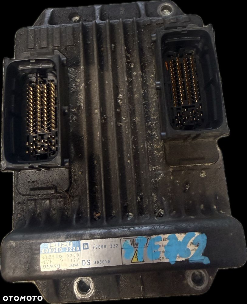 Sterownik KOMPUTER SILNIKA ECU OPEL 98000322 - 1