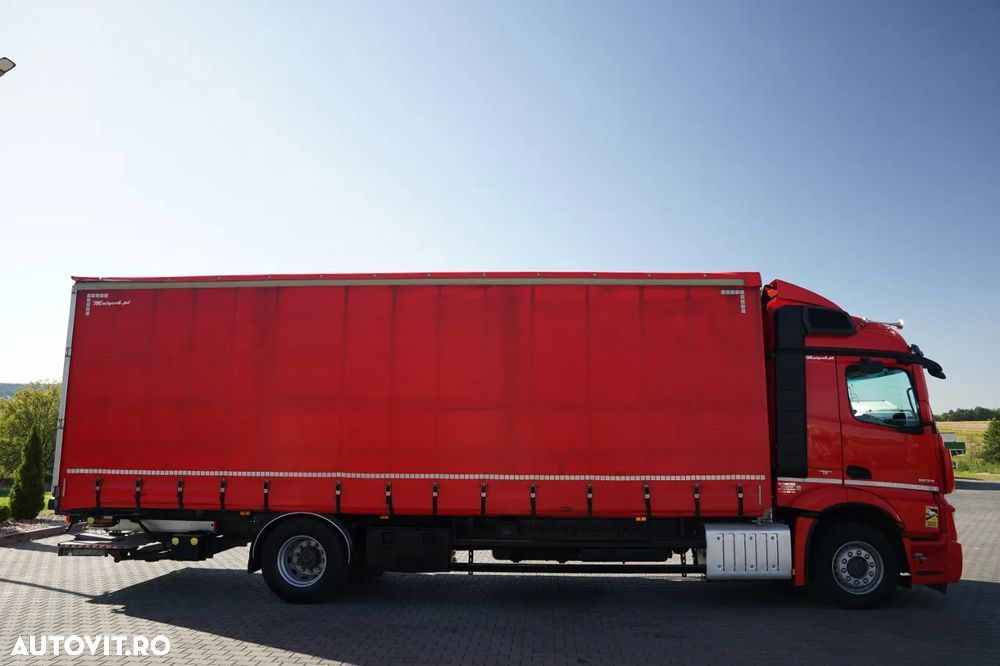 Mercedes-Benz ACTROS 1833 / CORTINĂ - 8,5 M / 4x2 / STREAM SPACE / LIFT DHOLLANDIA - 16