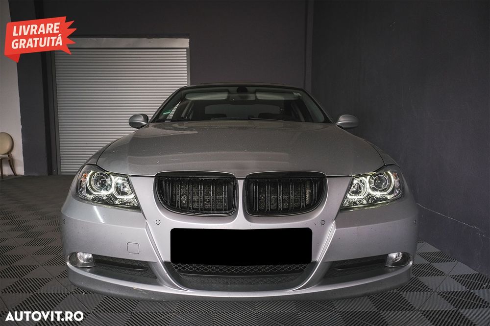 Carcasa faruri Alb cu Lumini de zi dedicate LED DRL Mercedes G-class W463 (1989-20- livrare gratuita - 21