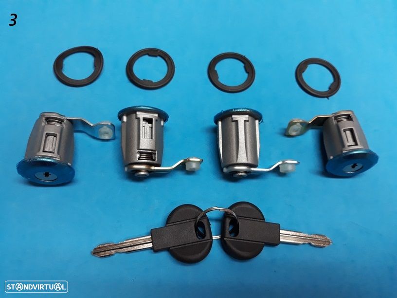 Canhão portas Ignição Peugeot Partner / Citroen Berlingo  NOVO - 4