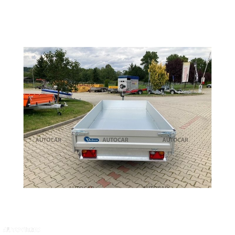 Autocar Remorca basculabila pe o singura parte cu sistem de franare pe 2 axe Debon PW1.2 ECO - 4