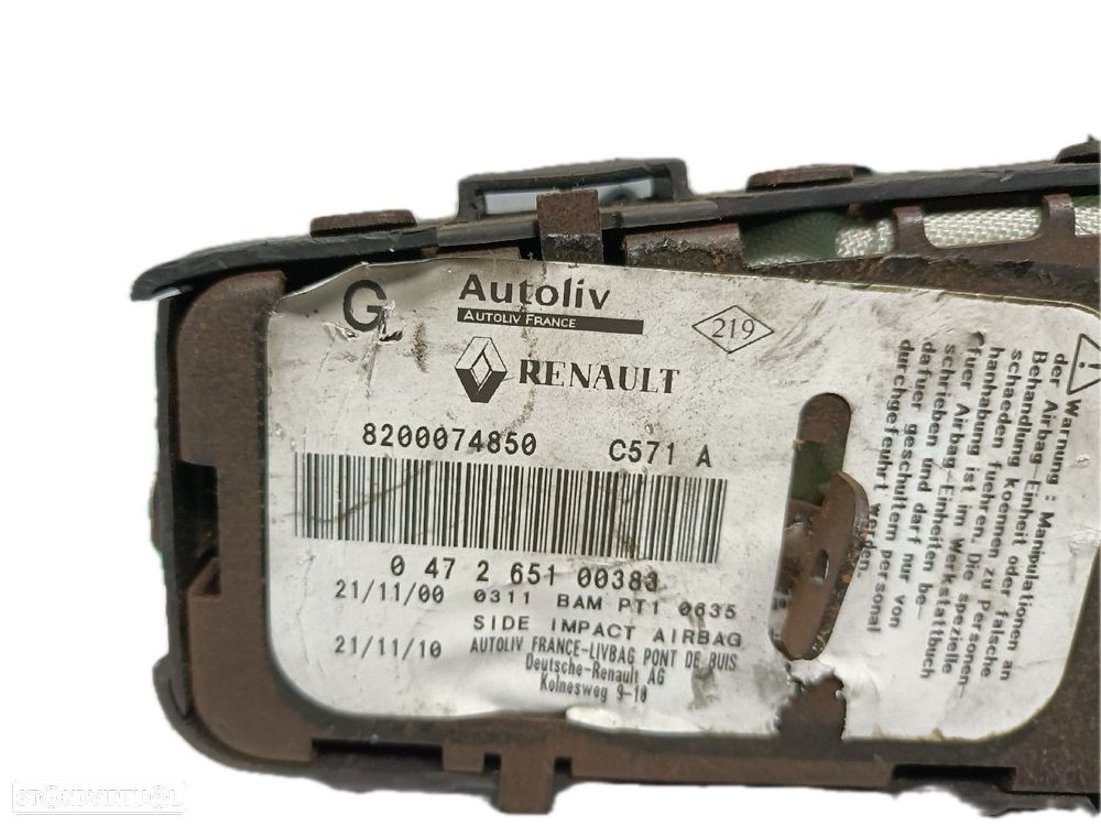 Airbag Banco  Renault Laguna Ii (Bg0/1_) - 3