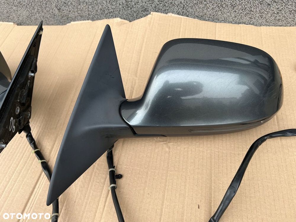 LUSTERKA II LIFT LEWE  PRAWE 2008-2010 LZ7S AUDI A8 D3 KOMPLET 17 PIN 143 - 2
