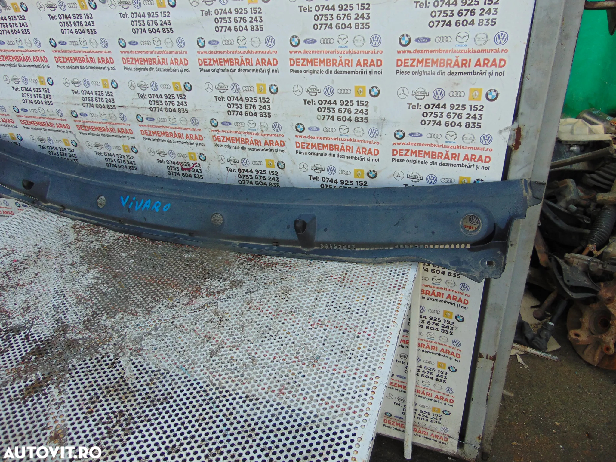 Grila stergatoare Opel Vivaro 2004-2013 Renault Trafic Nissan Primastar cod 8200020540 - 7