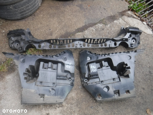 BMW F10 slizg mocowanie zderzaka tyl kpl