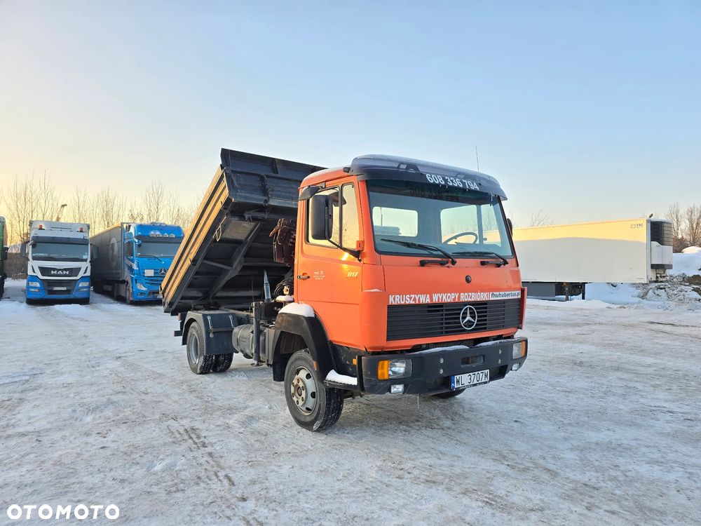 Mercedes-Benz 817K * Meiller Kipper * HDS Hiab * Nowe Udt * Zamiana - 2