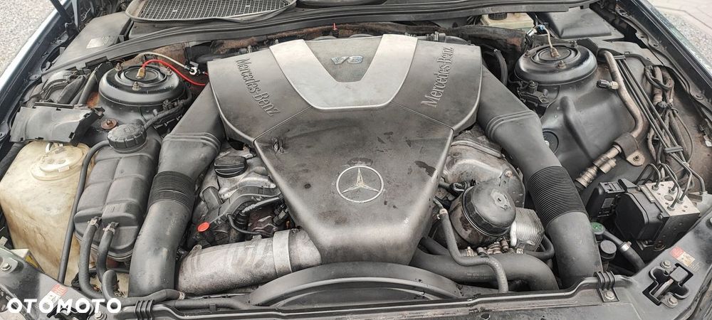 SILNIK BLOK GŁOWICA MERCEDES W220 W211ML 4.0CDI V8 OM628 FILM - 2