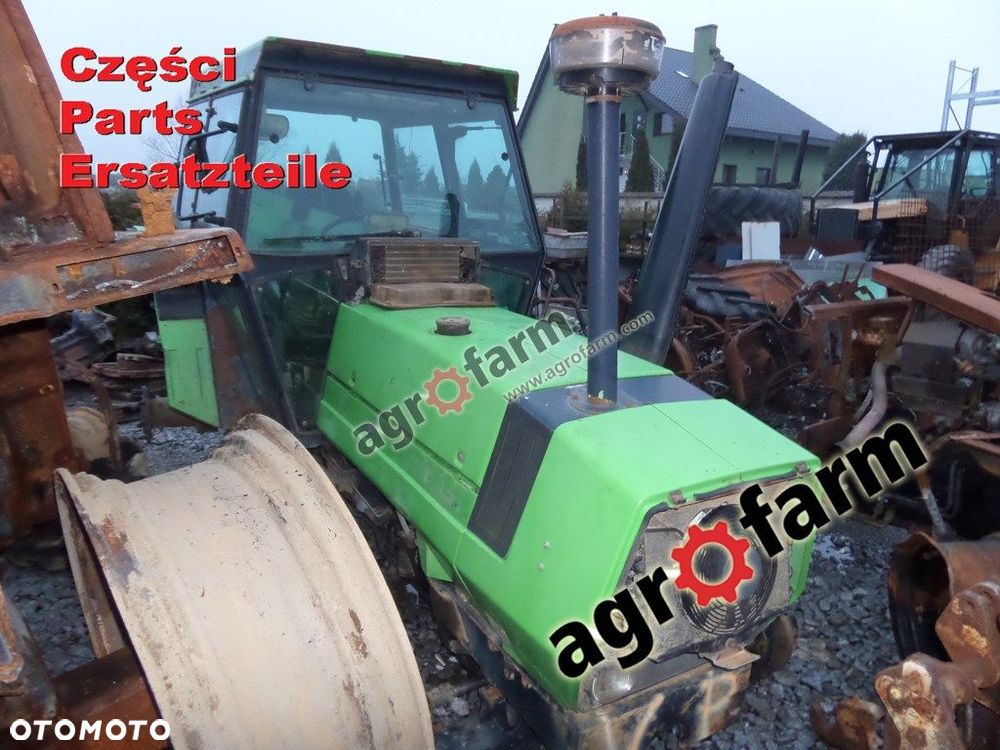 Deutz DX 6.30 części, skrzynia biegów, silnik, oś - 1