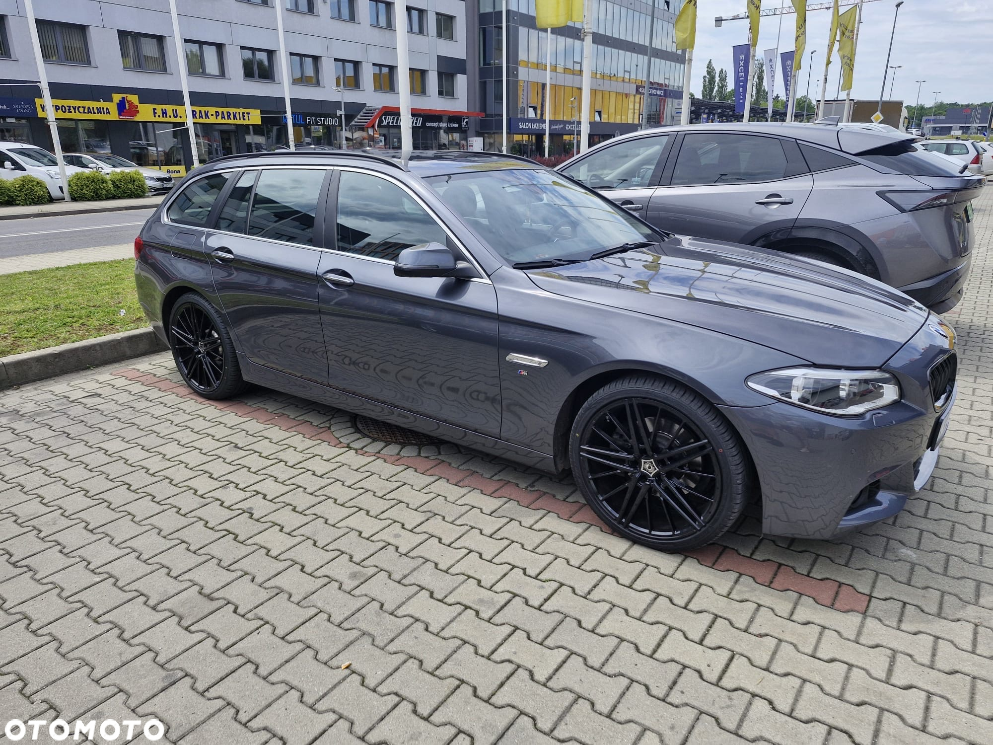 NOWE FELGI do BMW 5x120 F30 F10 F12 F01 X3 X4 Wrath Wheels WF-5 20” czarny połysk - 7
