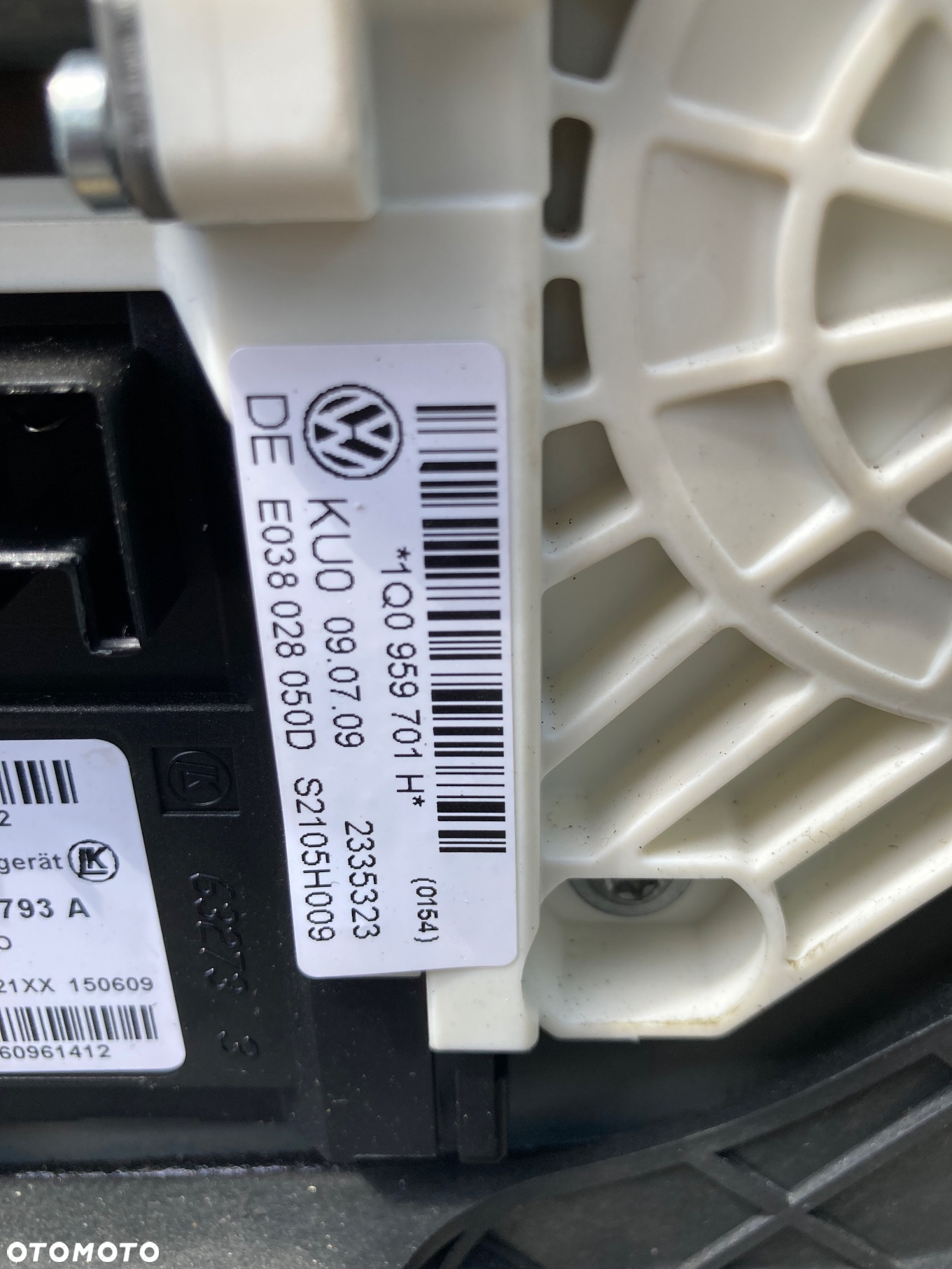 VW EOS 1Q0959701H MECHANIZM PODNOSZENIA SZYBY LEWY - 2