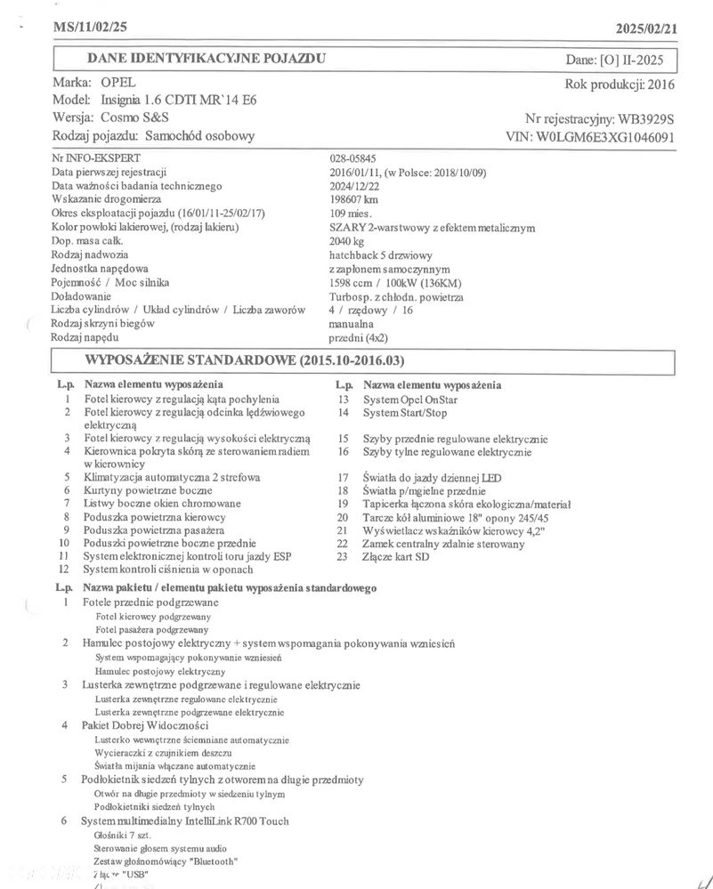 Opel Insignia 1.6 CDTI ecoFLEX Start/Stop Innovation - 38