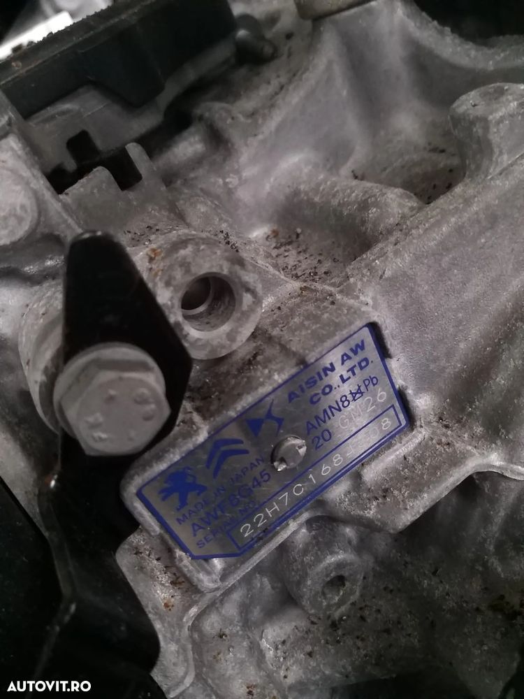 Cutie De Viteze Automata cod: AWF8G45 20GM28 pentru Peugeot 308, 508, 3008, 5008, Expert 2.0 HDI, Euro 6 - 2